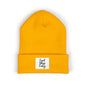 Cozy Embroidered Beanie for Winter Adventures, Fashionable Cuffed Hat for Outdoor Lovers