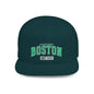 Boston Flat Bill Snapback Hat