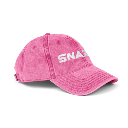 Embroidered Vintage 'Snazzy' Cap
