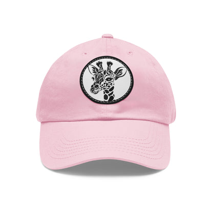 Giraffe Hat with Leather Patch