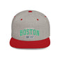 Boston Flat Bill Snapback Hat