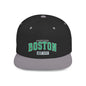 Boston Flat Bill Snapback Hat