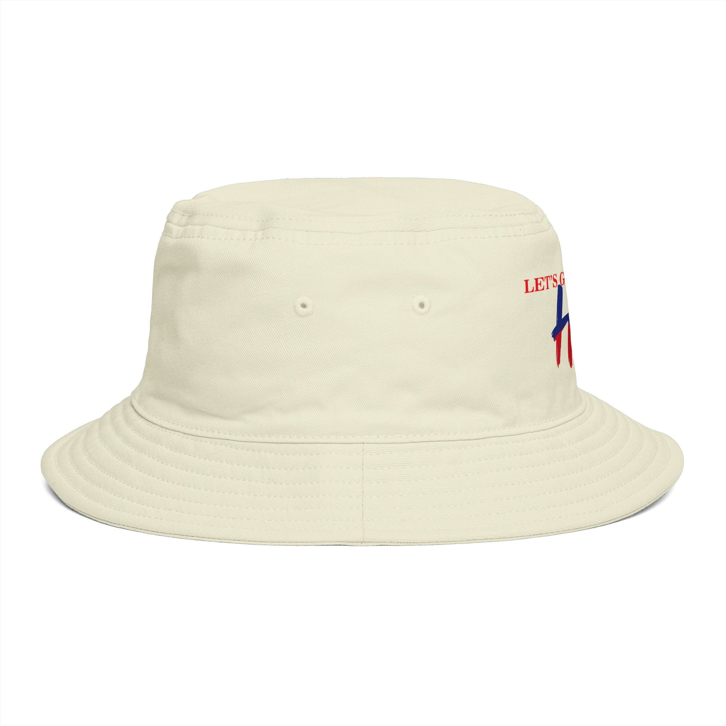 Bucket Hat Retro 'Let's Go Haiti'