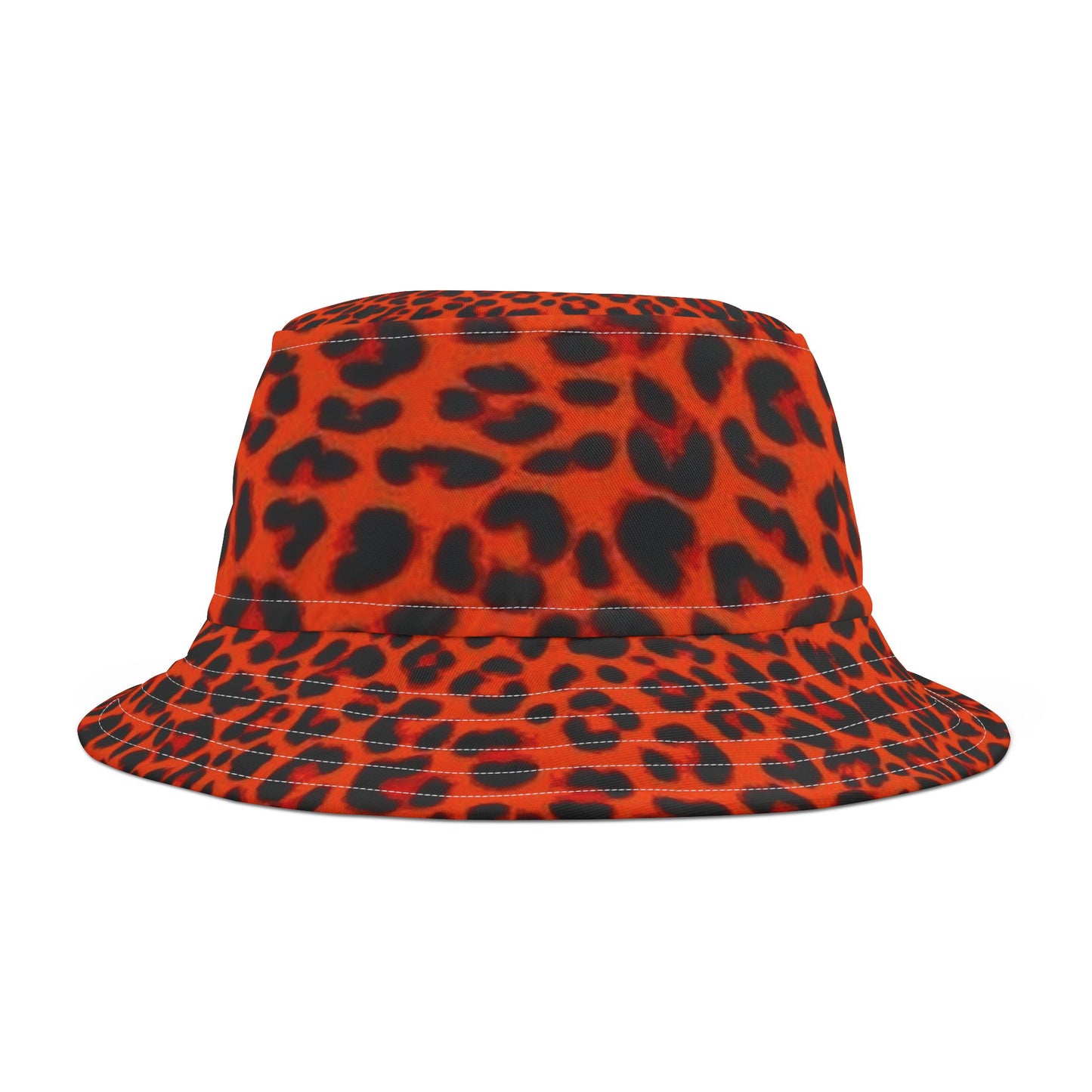 Bold Leopard Bucket Hat for Trendy Outdoor Adventures