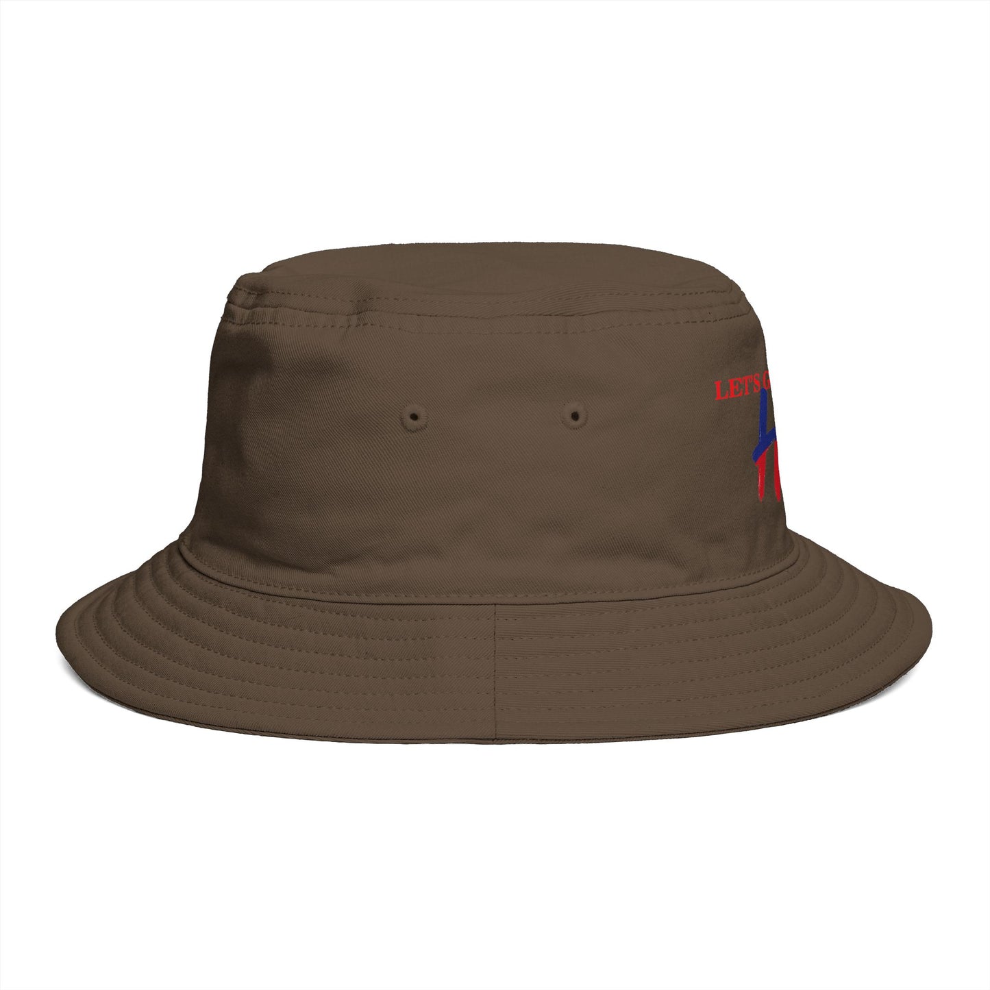 Bucket Hat Retro 'Let's Go Haiti'