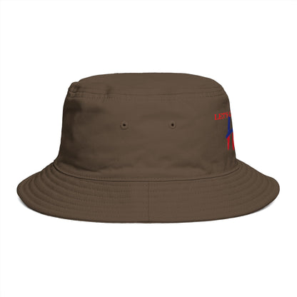 Bucket Hat Retro 'Let's Go Haiti'