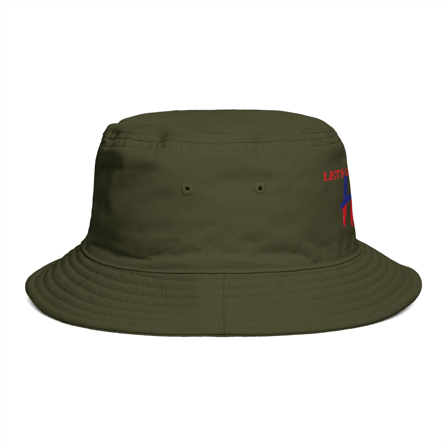 Bucket Hat Retro 'Let's Go Haiti'