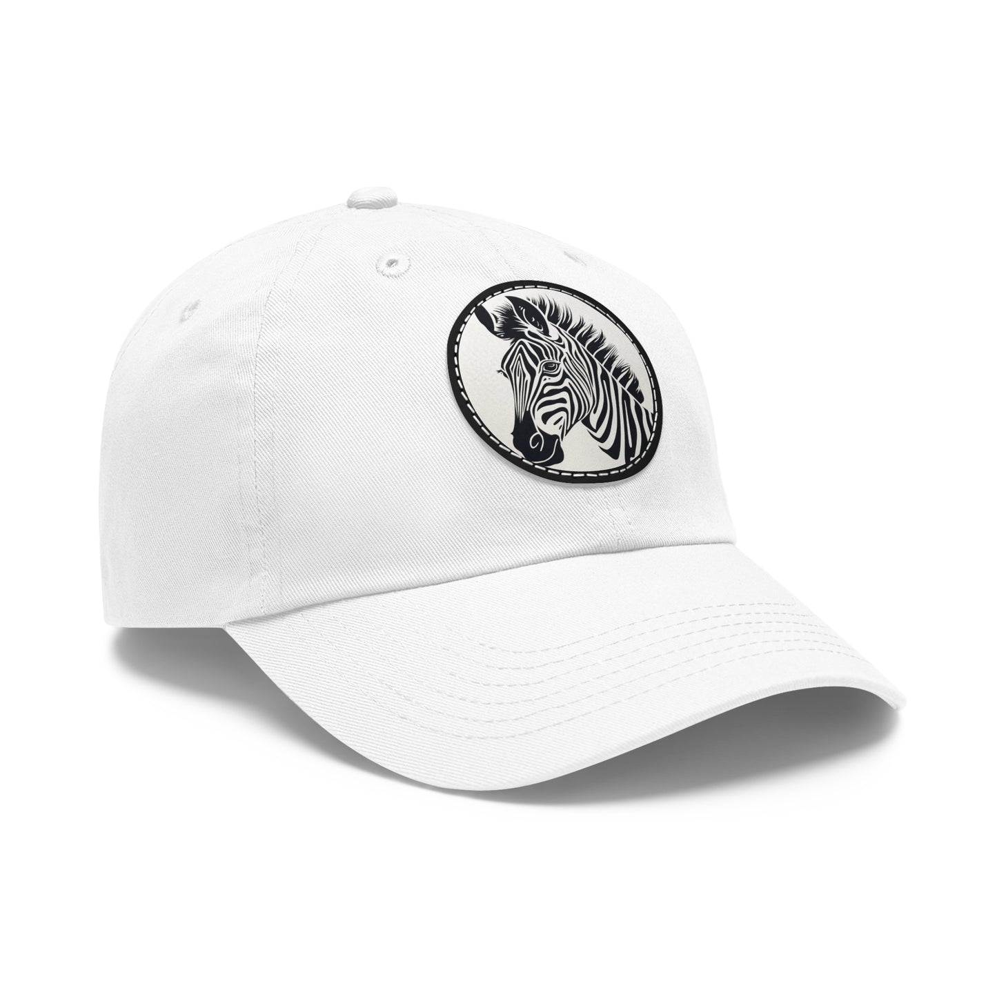 Zebra Embroidered Hat