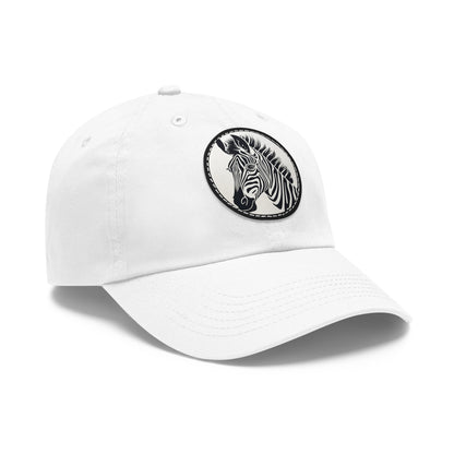 Zebra Embroidered Hat