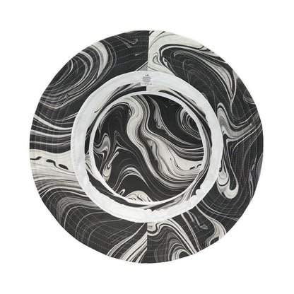 Stylish Marble Print Bucket Hat