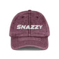 Embroidered Vintage 'Snazzy' Cap