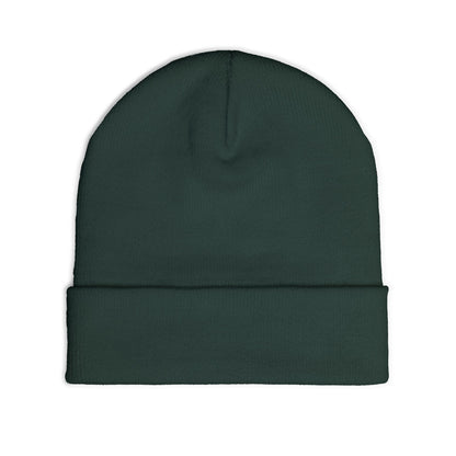 Airplane Embroidered Knit Beanie