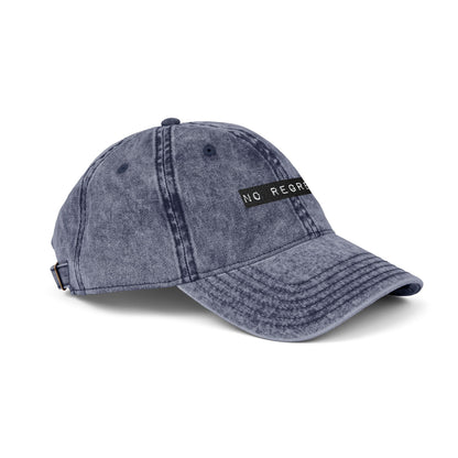 Embroidered "No Regrets" Dad Hat