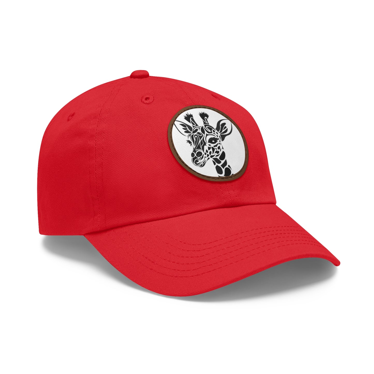 Giraffe Hat with Leather Patch