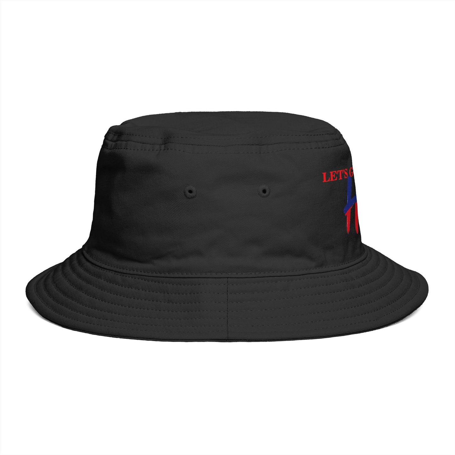 Bucket Hat Retro 'Let's Go Haiti'