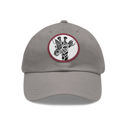 Giraffe Hat with Leather Patch