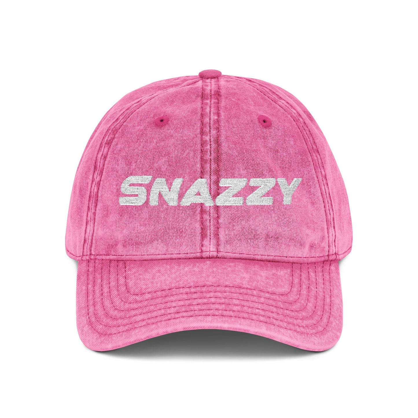 Embroidered Vintage 'Snazzy' Cap