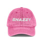 Embroidered Vintage 'Snazzy' Cap