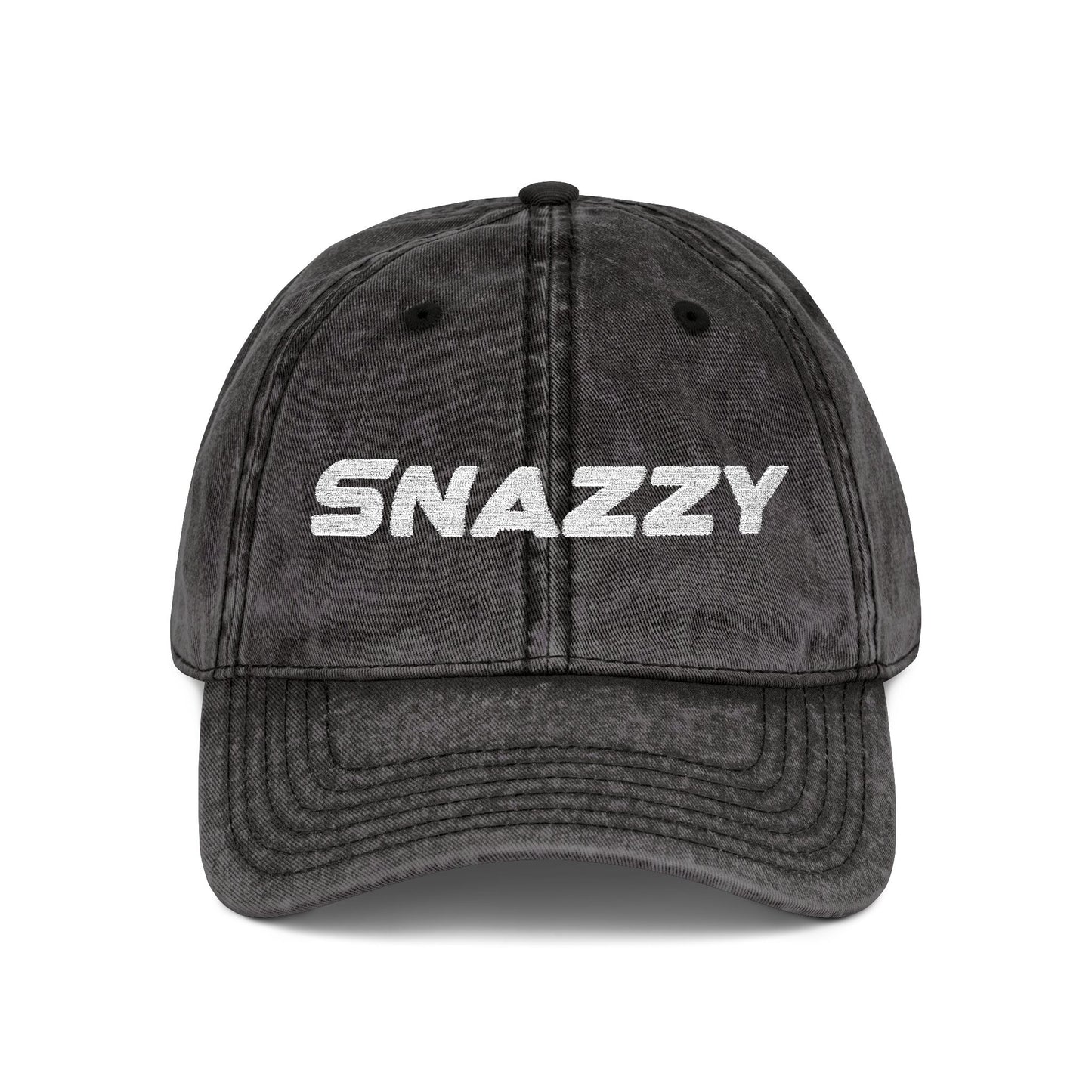 Embroidered Vintage 'Snazzy' Cap