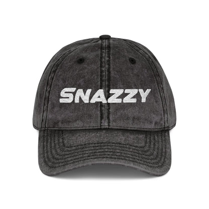 Embroidered Vintage 'Snazzy' Cap
