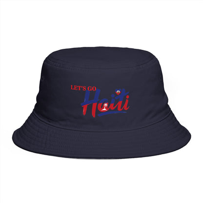 Bucket Hat Retro 'Let's Go Haiti'