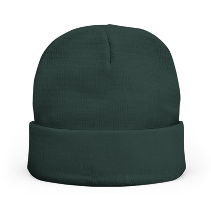 Airplane Embroidered Knit Beanie