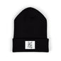 Cozy Embroidered Beanie for Winter Adventures, Fashionable Cuffed Hat for Outdoor Lovers
