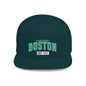 Boston Flat Bill Snapback Hat