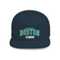 Boston Flat Bill Snapback Hat