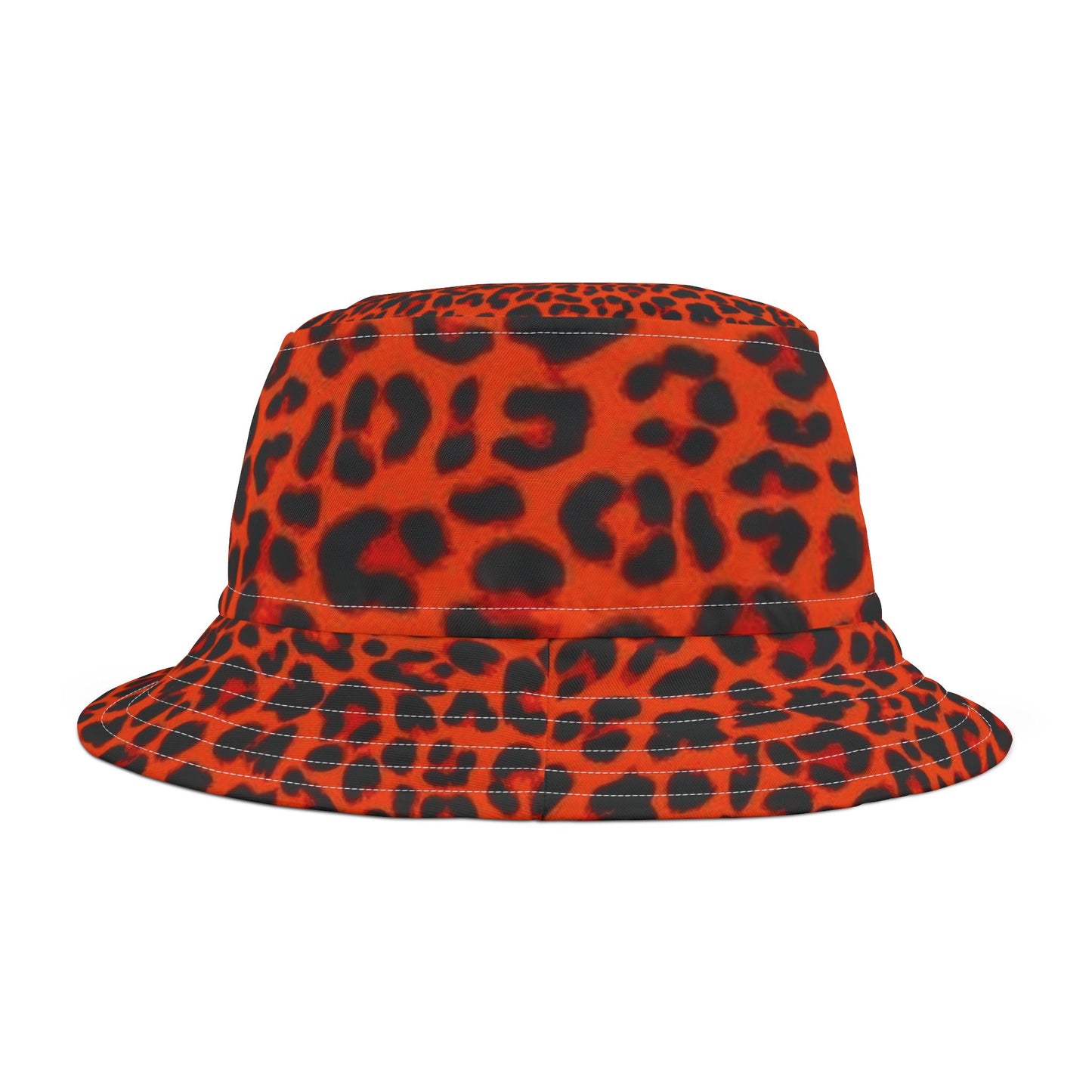 Bold Leopard Bucket Hat for Trendy Outdoor Adventures