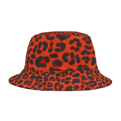 Bold Leopard Bucket Hat for Trendy Outdoor Adventures