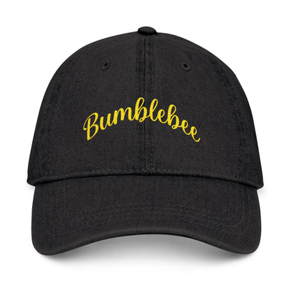 Bumblebee Embroidered Denim Hat