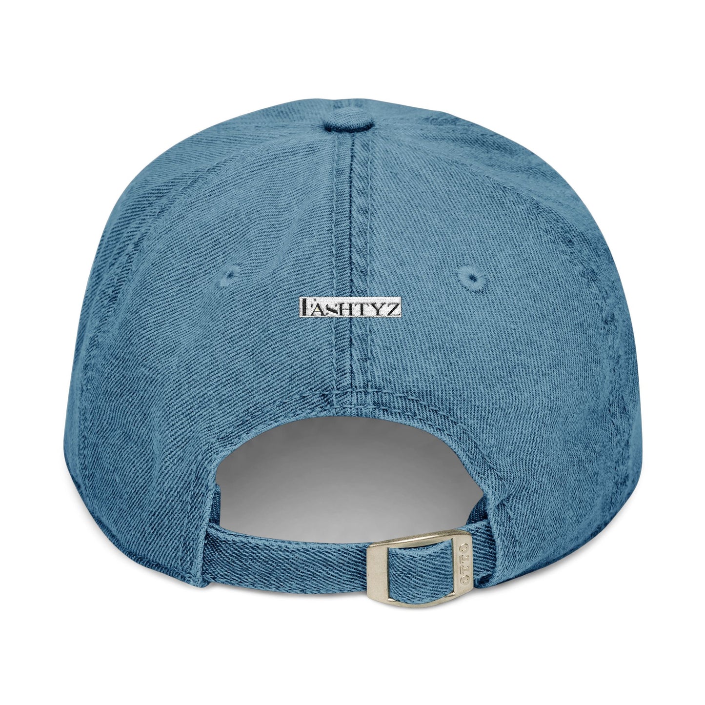 Embroidered Denim Hat Live Life Authentically