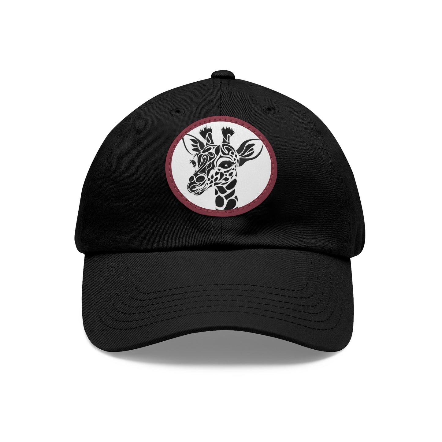 Giraffe Hat with Leather Patch