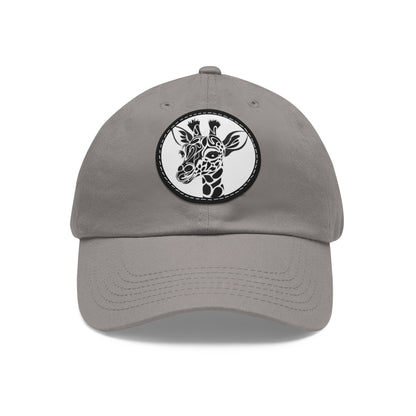 Giraffe Hat with Leather Patch