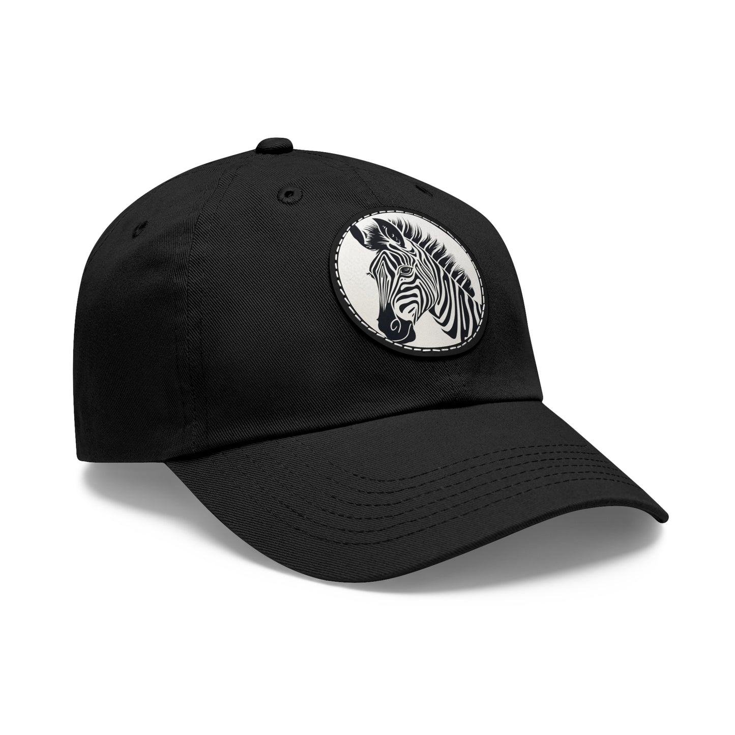 Zebra Embroidered Hat