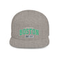 Boston Flat Bill Snapback Hat