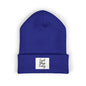 Cozy Embroidered Beanie for Winter Adventures, Fashionable Cuffed Hat for Outdoor Lovers