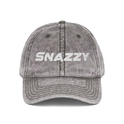 Embroidered Vintage 'Snazzy' Cap