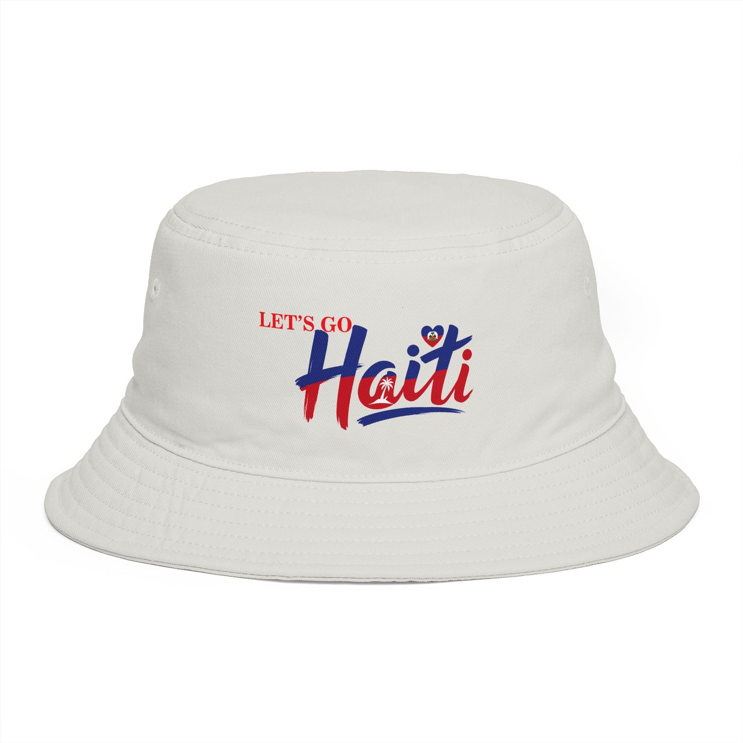 Bucket Hat Retro 'Let's Go Haiti'