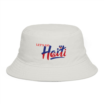 Bucket Hat Retro 'Let's Go Haiti'