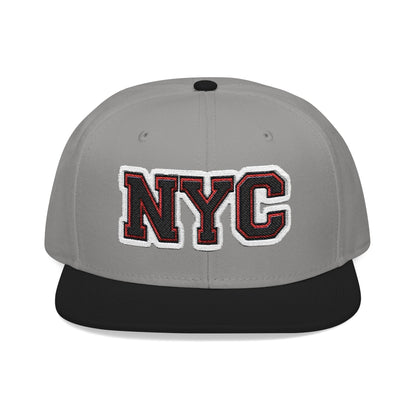 NYC Embroidered Snapback Hat