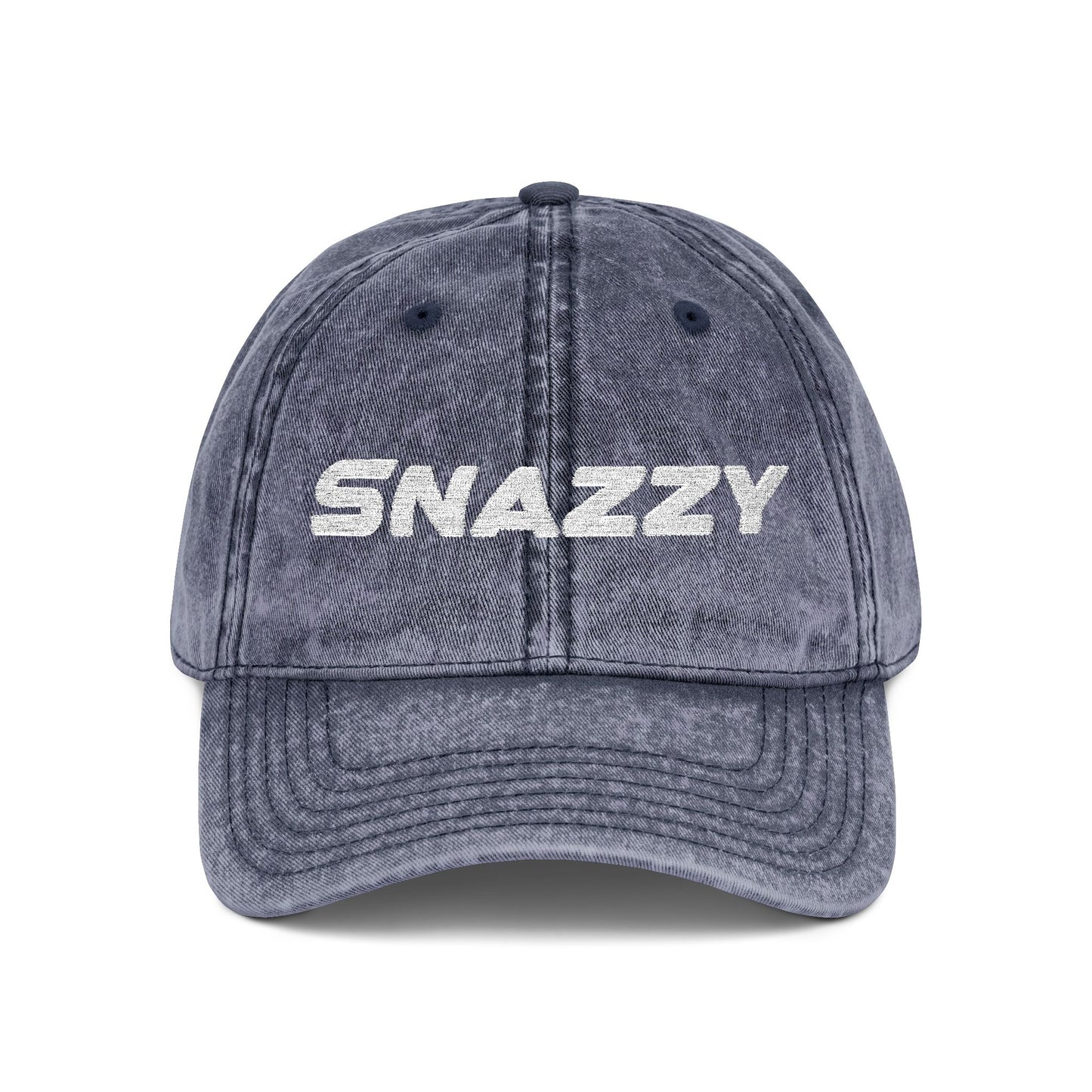 Embroidered Vintage 'Snazzy' Cap