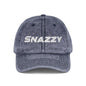 Embroidered Vintage 'Snazzy' Cap