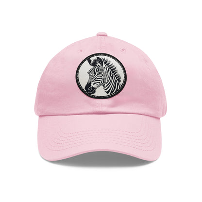 Zebra Embroidered Hat
