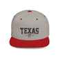 Texas Flat Bill Snapback Cap