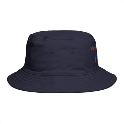 Bucket Hat Retro 'Let's Go Haiti'