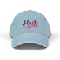 Let's Go Haiti Embroidered Denim Hat