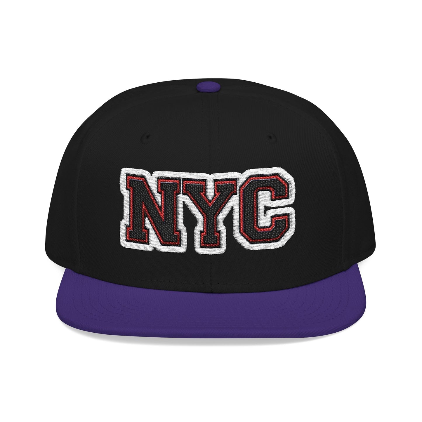 NYC Embroidered Snapback Hat