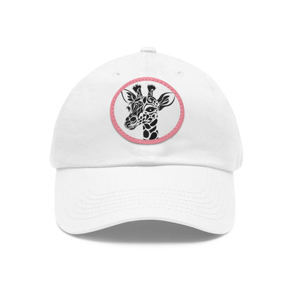 Giraffe Hat with Leather Patch
